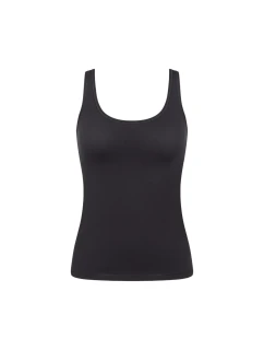 Dámské tílko GO Daily Cotton Tank top - BLACK - černé 0004 - SLOGGI