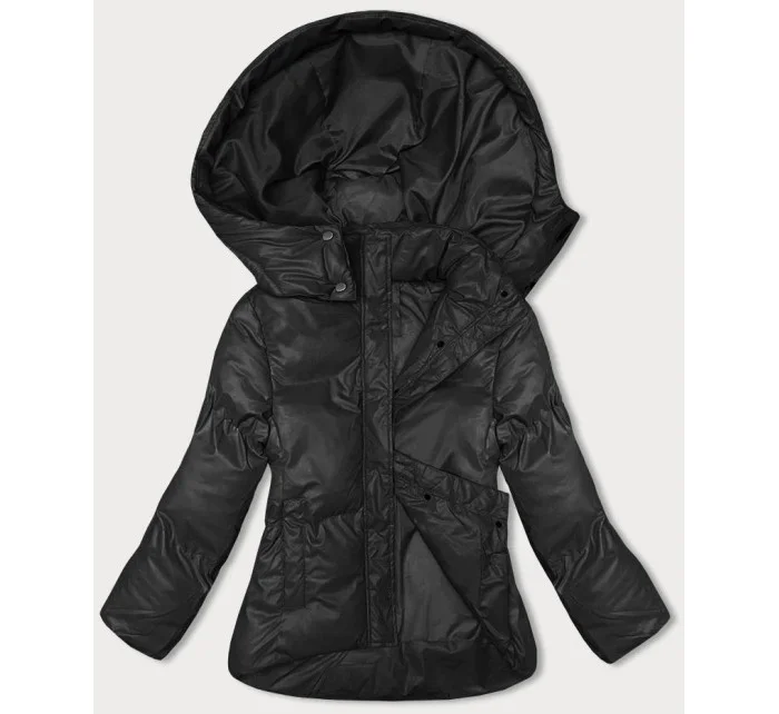 Černá volná dámská zimní bunda (5M3185-392) Černá volná dámská zimní bunda (5M3185-392)