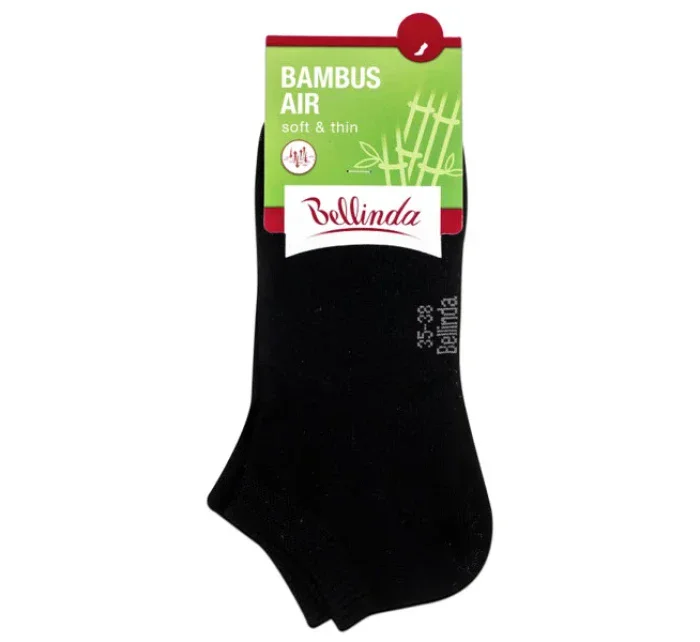 Krátké dámské bambusové ponožky BAMBUS AIR model 15436206 INSHOE SOCKS černá - Bellinda Krátké dámské bambusové ponožky BAMBUS AIR model 15436206 INSHOE SOCKS černá - Bellinda