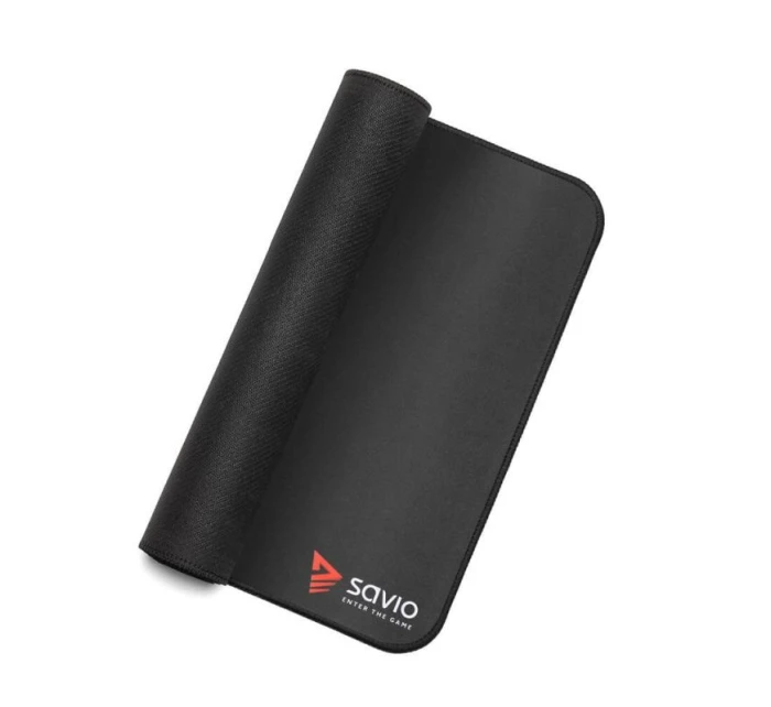 SAVIO PODLOŽKA POD MYŠ, HERNÍ 1000X500X3MM, POLSTROVANÁ ČERNÁ EDICE TURBO DYNAMIC XXL