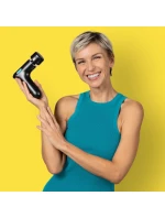 Pistolový masážní přístroj Medisana MG-50E s funkcí Hot & Cold