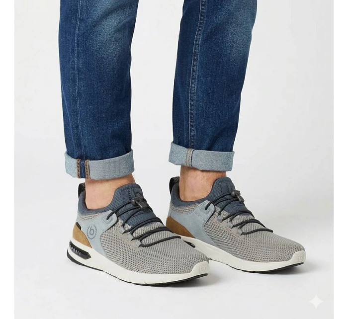 Pánské sportovní boty tenisky šedé model 22072446 - Bugatti