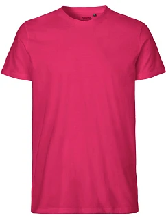 Neutral O 61001 Pánské tričko z bio bavlny 77.6101 pink