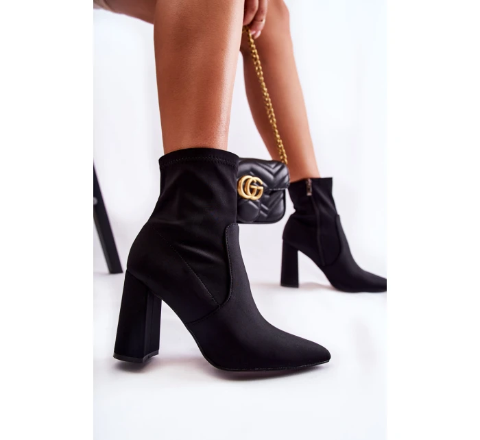 Dámské Boty Na Podpatku Černá model 21592988 - Boto Dámské Boty Na Podpatku Černá model 21592988 - Boto