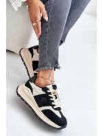 Zateplené dámské kožené sneakersy Big Star OO274A318 HI-POLY SYSTEM černé Zateplené dámské kožené sneakersy Big Star OO274A318 HI-POLY SYSTEM černé