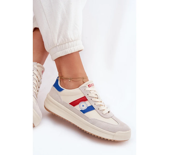 Dámské tenisky Big Star model 22039983 béžové - Big Star Shoes