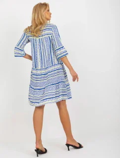 Dámské šaty D73771M30214F tmavě modré - FPrice