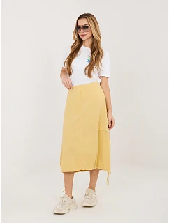 Spódnica IT SD model 22042590 jasny żółty - FPrice