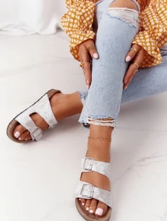 Dámské Nazouváky Stříbrné Vivio