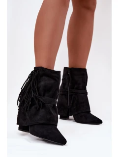 Boty na podpatku model 217179 Step in style