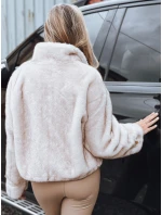 FashionStreet dámský krátký bílý kožich TY5250