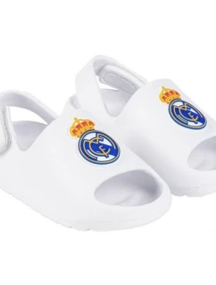 Real Madrid žabky k bazénu bílé eva Jr sandály 2300006792B