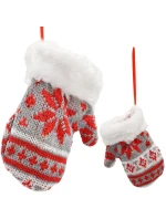 DÁRKOVÁ VISAČKA 12CM ŠEDÁ