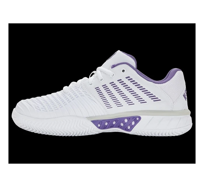 Tenisky K-swiss EXPRESS LIGHT 3 HB WHITE/PURPLE HAZE/LUNAR ROCK-M (98563-160-M)