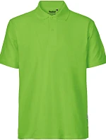 Neutral O 20080 Pánské piqué polo z bio bavlny 77.2080 lime