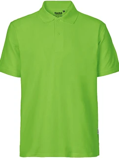 O Pánské piqué polo z bio bavlny lime model 22503694 - Neutral
