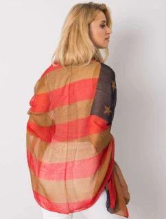 Šátek AT CH S model 17416331 světle hnědý - FPrice