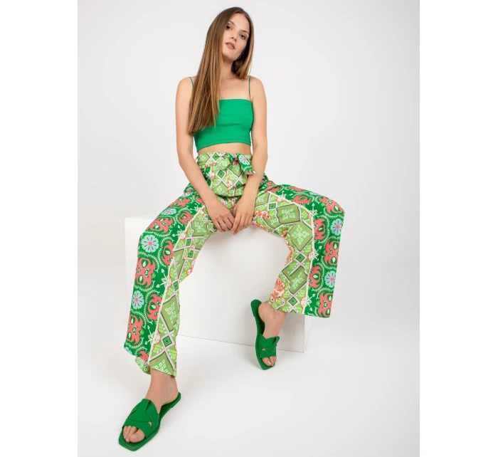 DHJ SP 13587 kalhoty.66P zelená