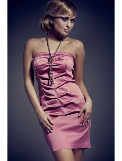 Šaty  50 světle fialová  model 18488267 - Figl