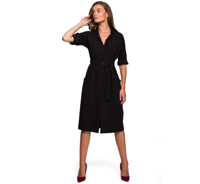 Dress model 18078860 Black - STYLOVE
