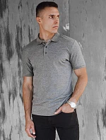 FashionStreet pánská tmavě šedá polokošile PX0602