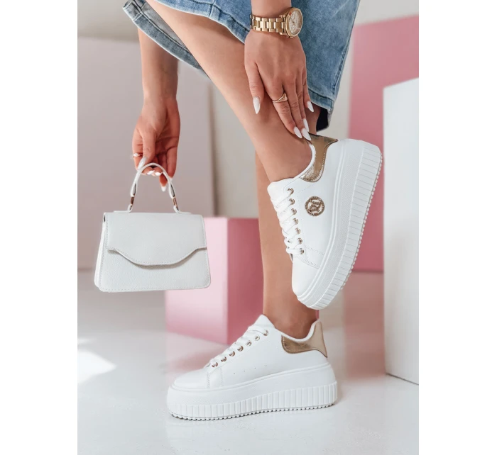 Dámské tenisky na platformě KITNOT gold FashionStreet ZY0920