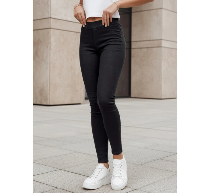 Dámské úzké džíny černé FashionStreet UY2746 Dámské úzké džíny černé FashionStreet UY2746