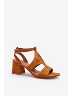 na podpatku Camel model 21651170 - Boto na podpatku Camel model 21651170 - Boto