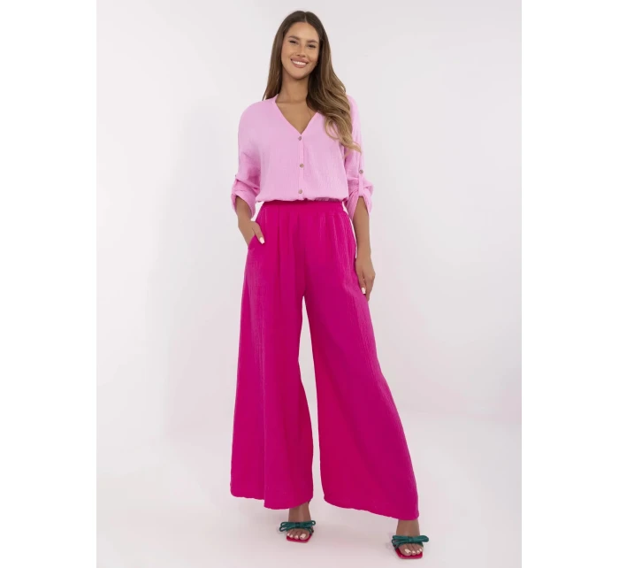 MI kalhoty SP 2563.84 fuchsiová