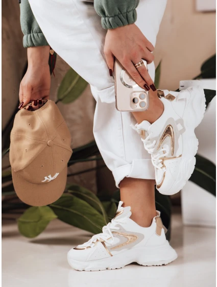 Dámské tenisky SPARKGLAM white FashionStreet ZY0635