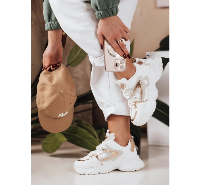 Dámské tenisky SPARKGLAM white FashionStreet ZY0635