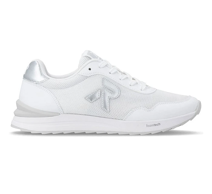 Dámská sportovní obuv síťovaná pohodlná měkká bílá Rieker W2404-82