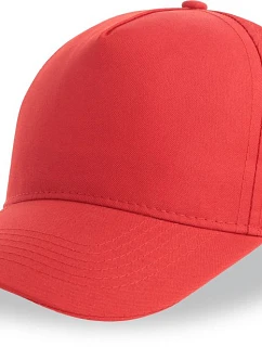 Atlantis Headwear Recy Five 5 panelová baseballová kšiltovka 33.0116 red