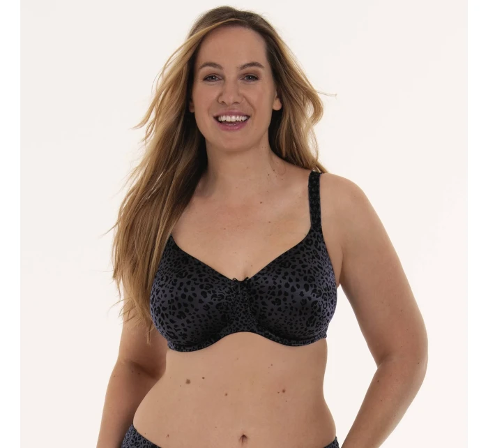 Joy podprsenka s výztuží Big Cup model 18778701 antracit - RosaFaia