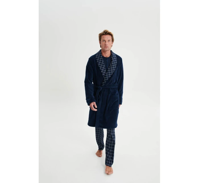 Vamp - Dlouhý jednobarevný župan 19606 - Vamp