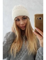 Tenká čepice Veronica K249 ecru