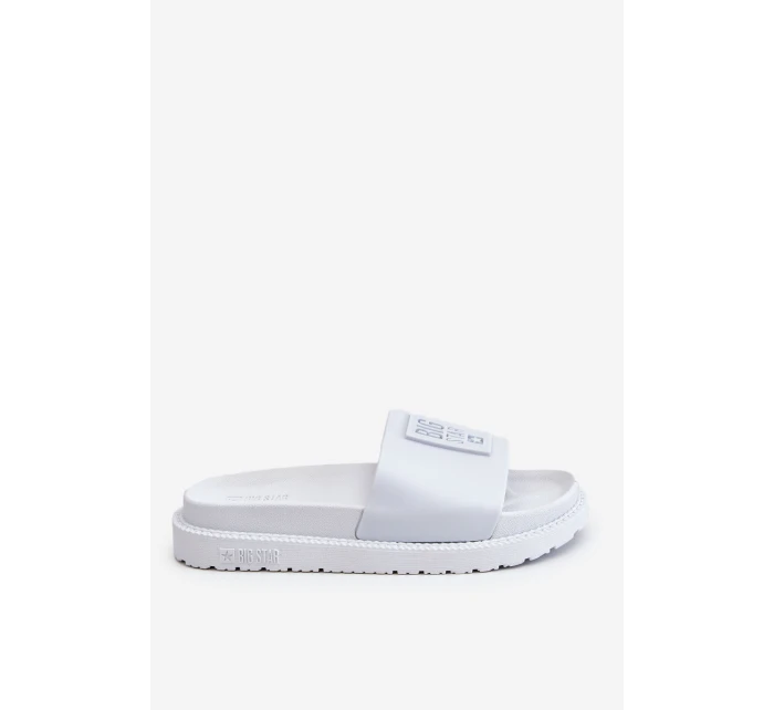 Dámské pantofle Big Star LL274428 Bílé Dámské pantofle Big Star LL274428 Bílé