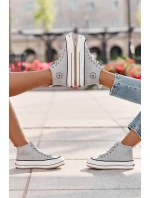 Zateplené Dámské Tenisky Na Platformě Eko Kůže Big Star model 21669567 Modré - Big Star Shoes Zateplené Dámské Tenisky Na Platformě Eko Kůže Big Star model 21669567 Modré - Big Star Shoes