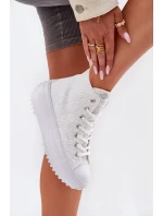 Vysoké Dámské Tenisky model 21694008 Bílé - Lee Cooper