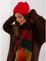 Czapka AT CZ model 18997467 czerwony - FPrice Czapka AT CZ model 18997467 czerwony - FPrice