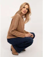 Sweter DHJ SW model 20609069 camelowy - FPrice