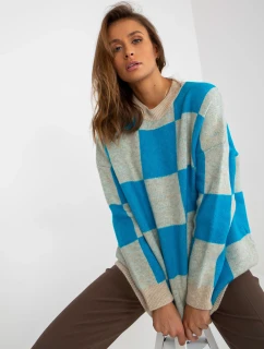 Sweter EM SW  niebieski model 21127116 - FPrice