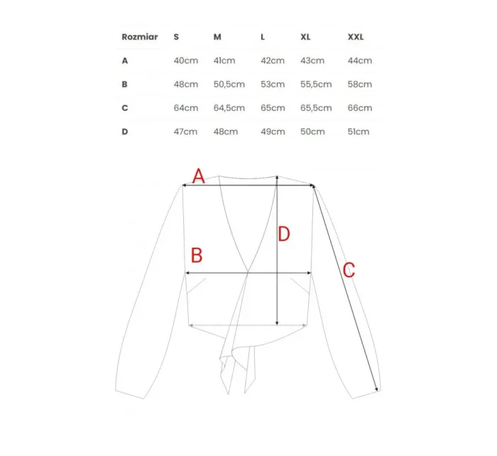 model 21136161 Crop top s vázáním vpředu džíny - Moe