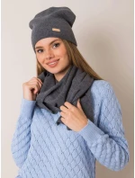 Dámský set čepice a šála KMPL-1 - RUE PARIS