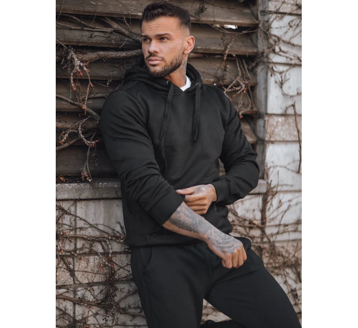 FashionStreet černá pánská tepláková souprava AX0736