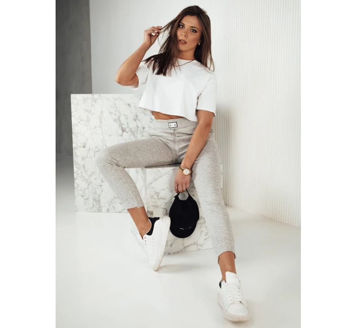 Dámské tepláky DAVE šedé FashionStreet UY1814