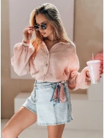 Dámská džínová sukně-šortky GOOD VIBE modrá FashionStreet SY0464 Dámská džínová sukně-šortky GOOD VIBE modrá FashionStreet SY0464