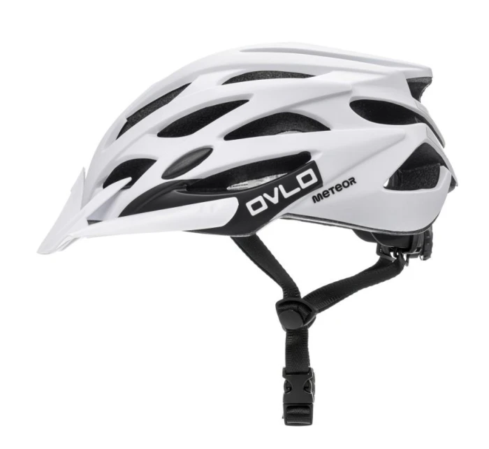 Cyklistická přilba Meteor Ovlo L 58-61 cm bílá