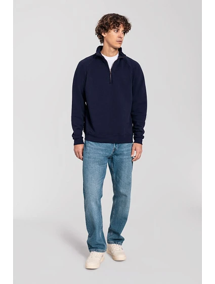 Iconic Premium Zip Neck Sweat Těžká mikina s 1/4 zipem model 22459648 deep navy - Fruit of the Loom Iconic Premium Zip Neck Sweat Těžká mikina s 1/4 zipem model 22459648 deep navy - Fruit of the Loom