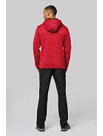 PA 365 Pánská pletená fleecová bunda s kapucí model 22423389 dark grey melange - Kariban ProAct PA 365 Pánská pletená fleecová bunda s kapucí model 22423389 dark grey melange - Kariban ProAct